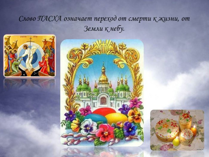 Презентация.  Пасха –  православный праздник