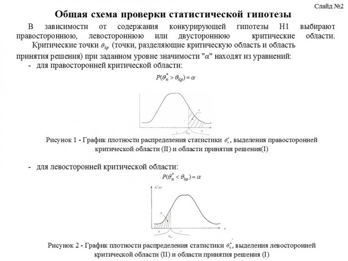 Презентация - Проверка статистических гипотез