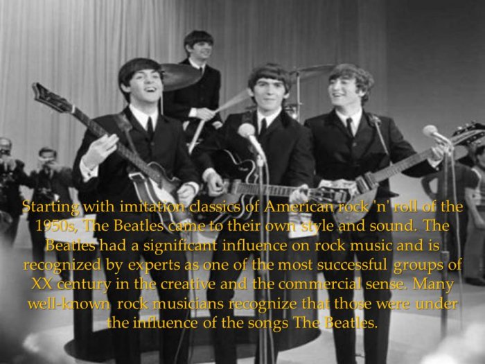 Презентация - The Beatles
