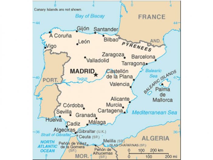 Презентация - География Испании