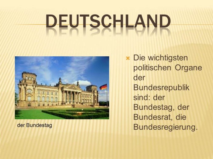 Презентация - Deutschland