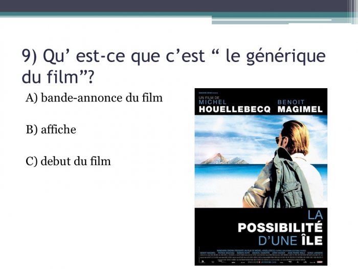 Презентация - Cinéma (Кино)