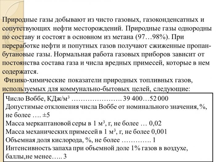  Презентация- Горючие газы